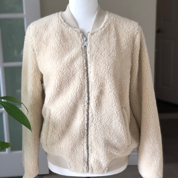 Comfy sherpa Sweater jacket - Picture 5 of 12